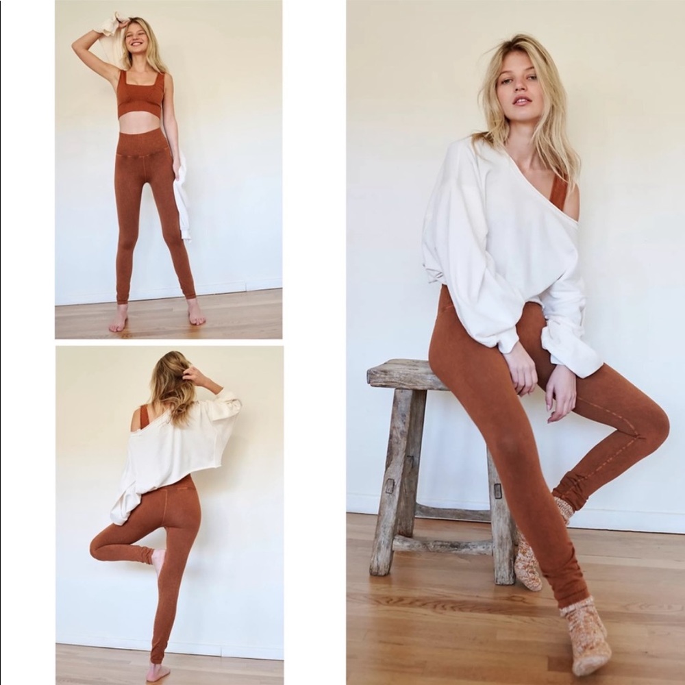 New Free People movement high rise good karma leggings size xs/s